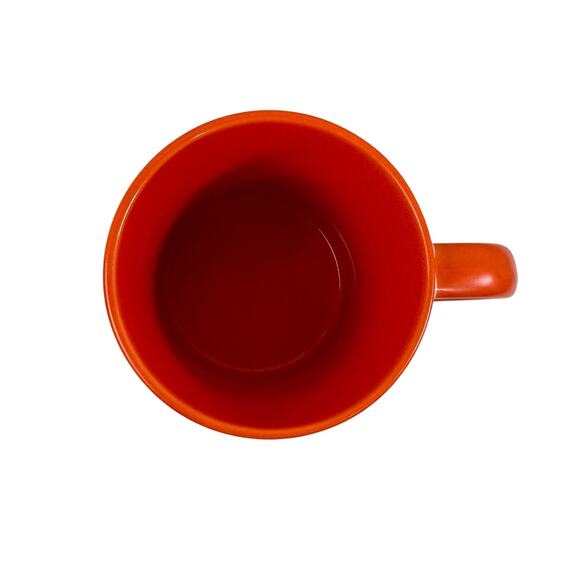 3/$20 Orca Coatings Friends Not Food Animals White Orange Ceramic Coffee Mug - Picture 4 of 7